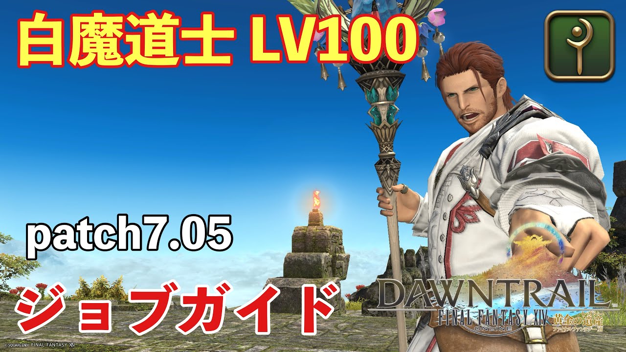 【FF14】白魔道士LV100初心者むけジョブガイド/使い方【パッチ7.05/黄金のレガシー】