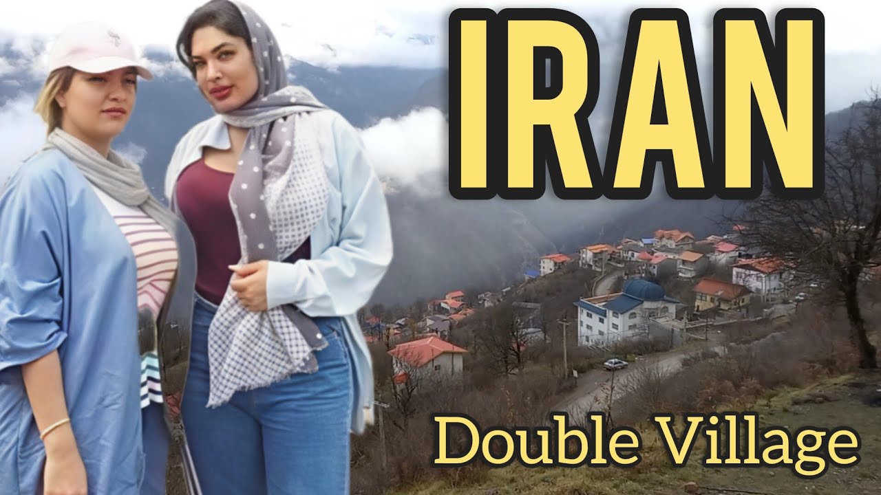 Walking in Iran, join me to see the most beautiful village of Mazandaran