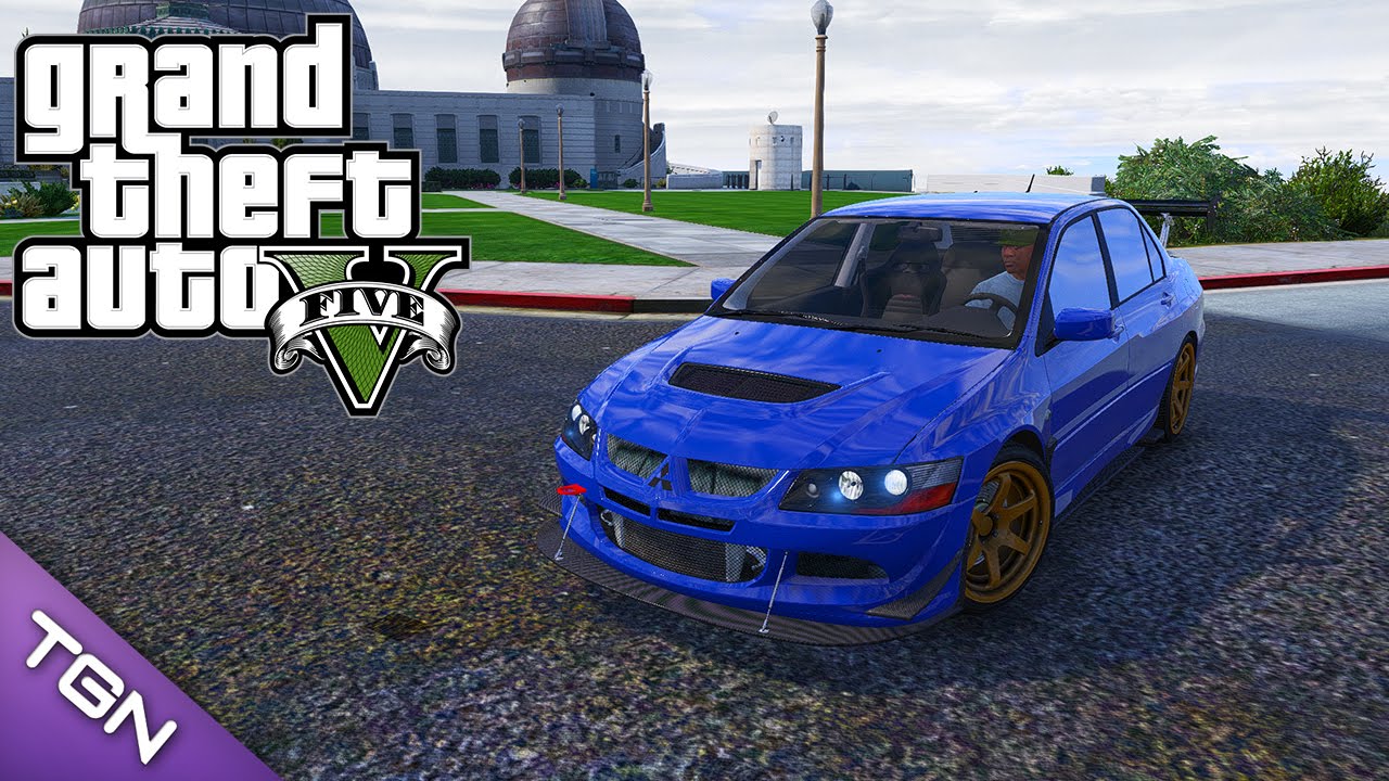 GTA V - Mitsubishi Lancer EVO 8 MR Tunable by AlperB (Download)
