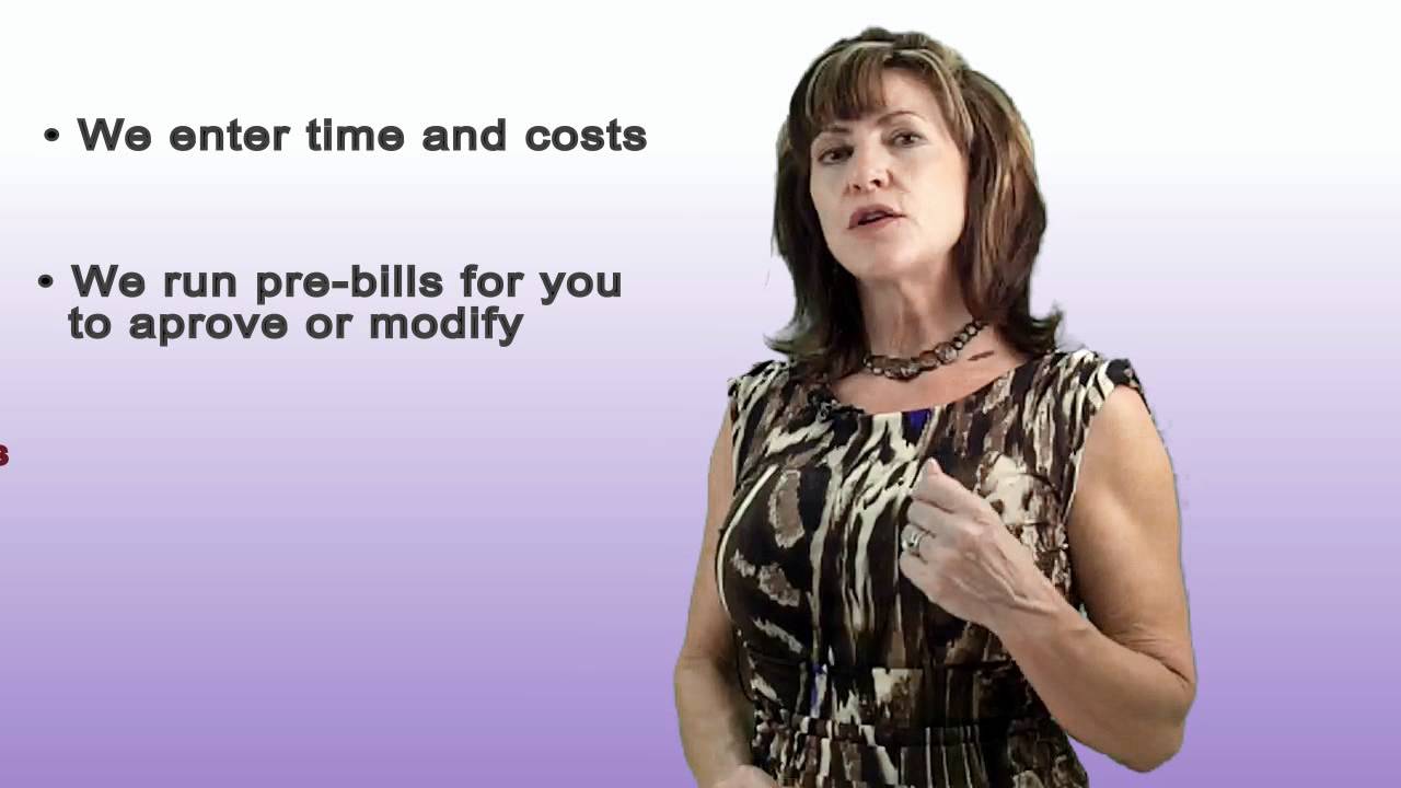 Attorney billing, bookeeping, services and planning