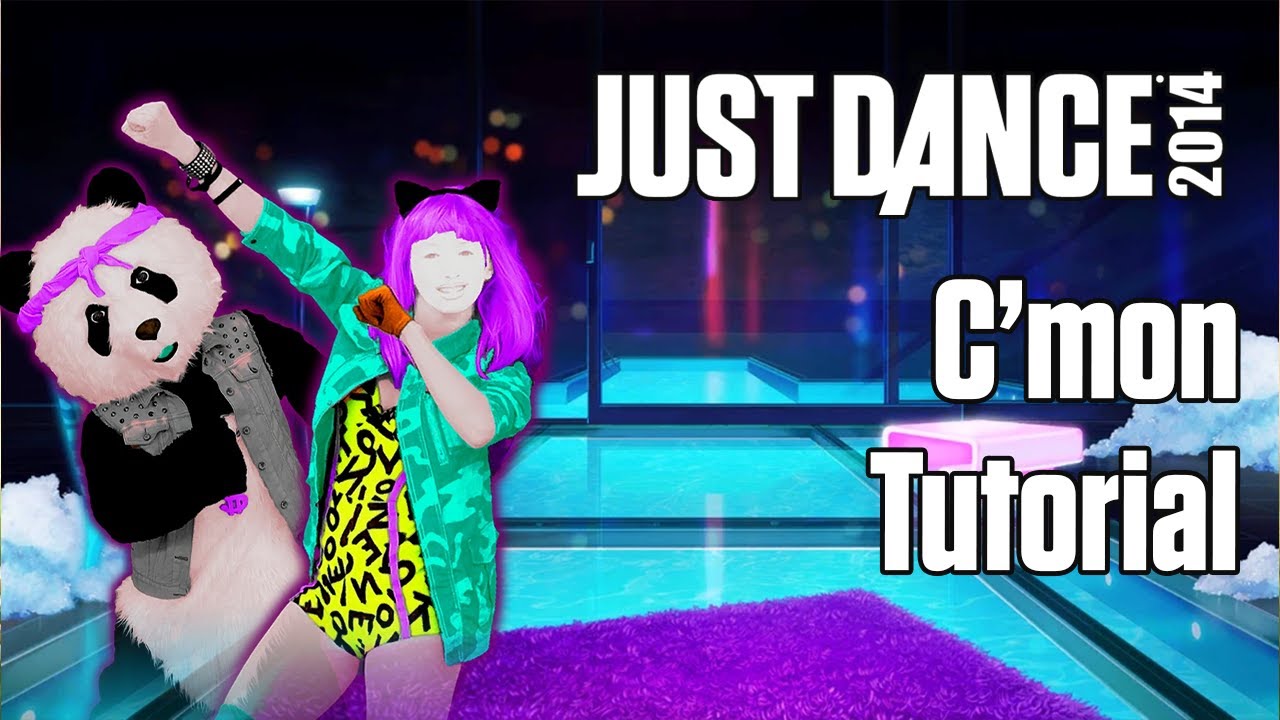 C'mon - Kesha - TUTORIAL - Just Dance 2014