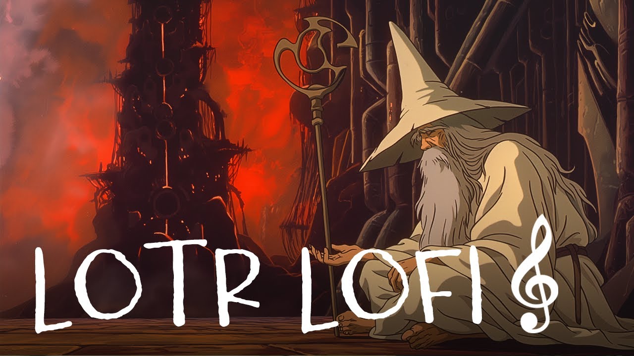 Chill with Saruman 🧙🏻‍♂️ Lord of the Rings LOTR Lofi