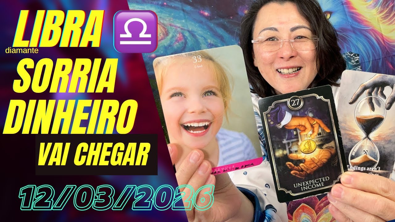 Libra ♎️ DINHEIRO CHEGA REPENTINAMENTE, isso fará vc sorrir de alegria 🙏🍀🙏🙀
