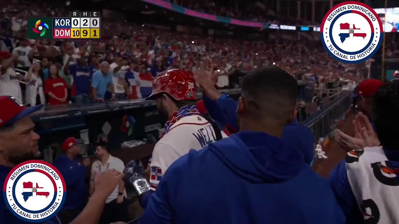 🔴EN VIVO: COREA DEL SUR 🆚 DOMINICANA / CLASICO MUNDIAL