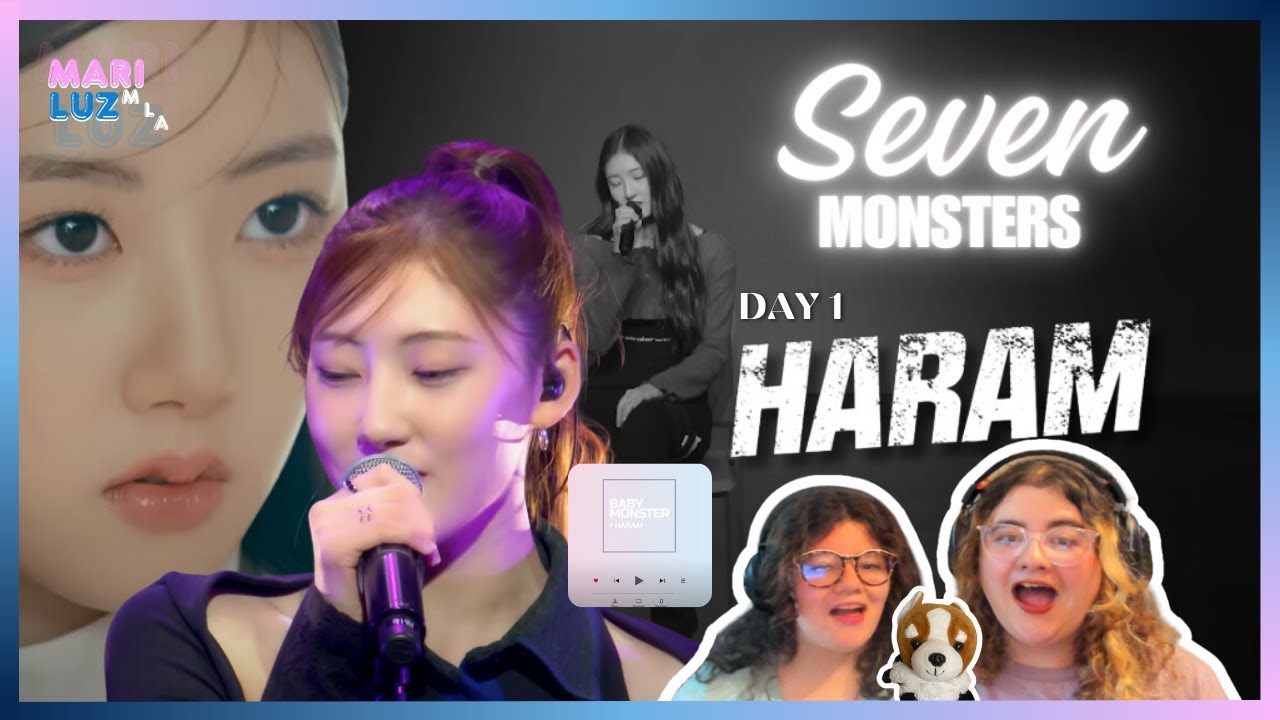 Seven Monsters || Day 1 HARAM 🐶 || Sisters react