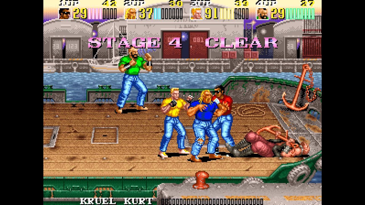 Vendetta arcade 4 player Netplay 60fps