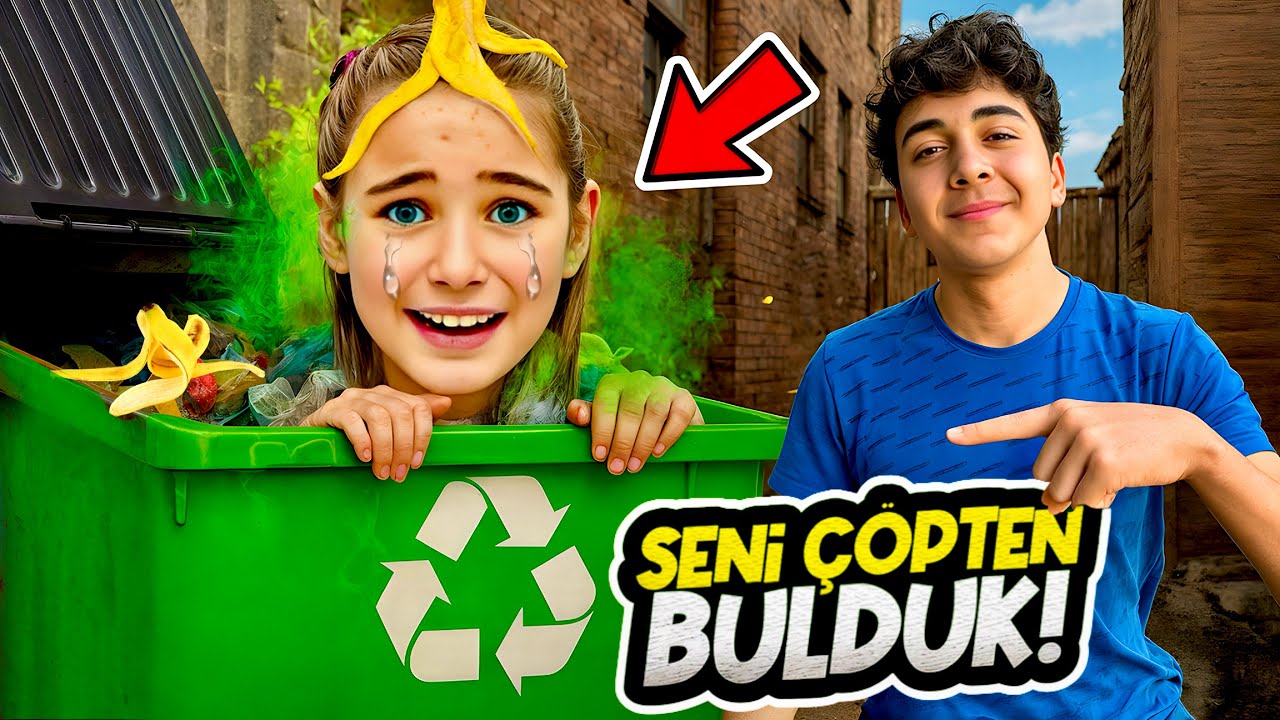ELİF SİNEM SEN EVLATLIKSIN !! DEV ŞAKA VE KABUS !! SENİ ÇÖPTEN BULDUK !!