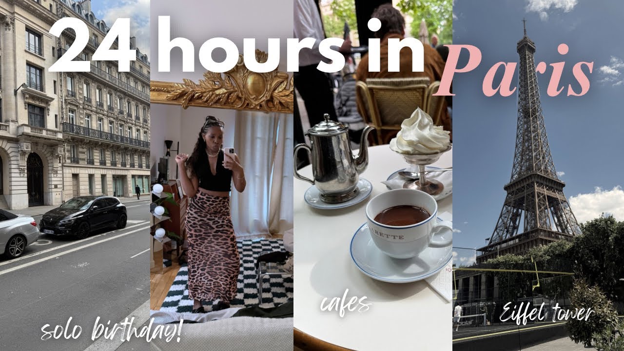 24 HOURS ALONE IN PARIS 🥐🇫🇷
