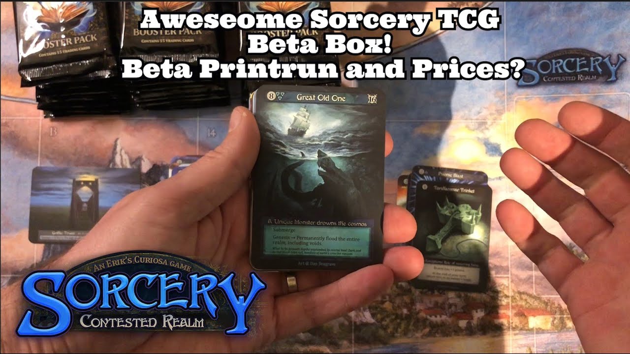 Epic Sorcery TCG Beta Box, Beta printrun and prices discussion!