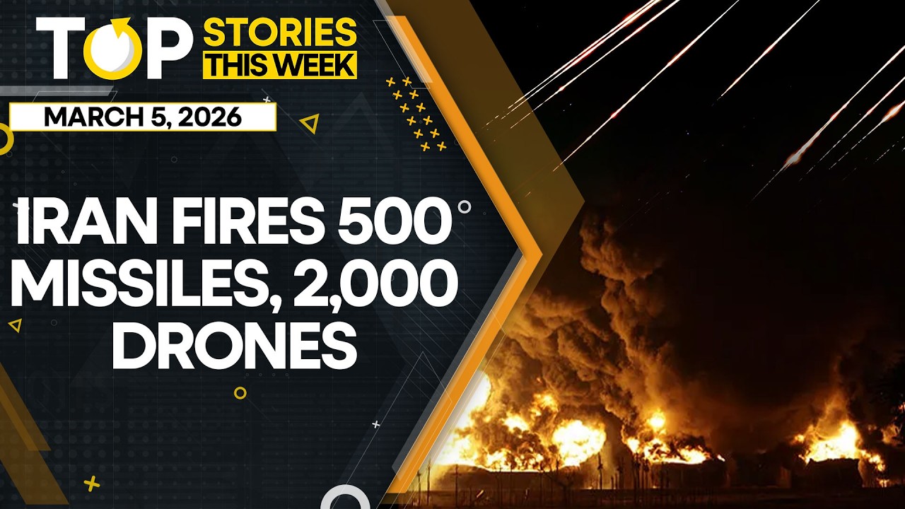 Iran Strikes Back: Iran Fires 500 Missiles, 2,000 Drones Towards Israel & Gulf | WION Top Videos