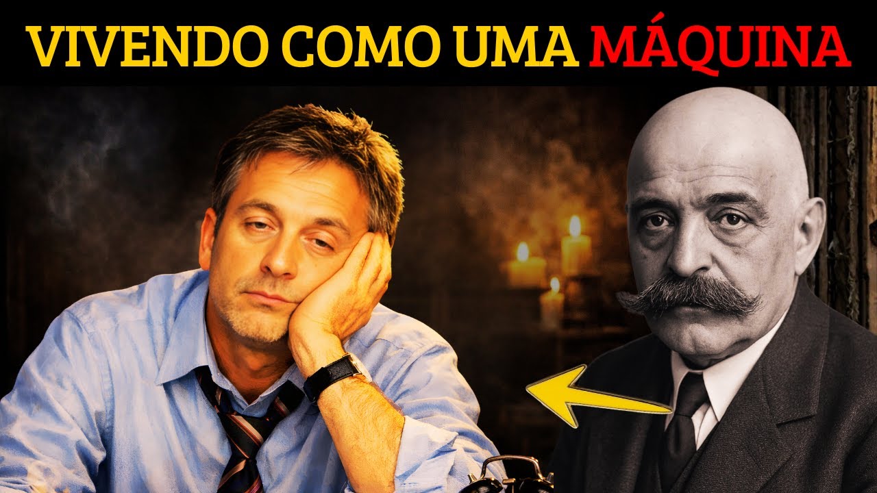 O Desespero Crescente De Saber Que Sua Vida Está Passando Em VÃO (Você Dorme Acordado) | GURDJIEFF