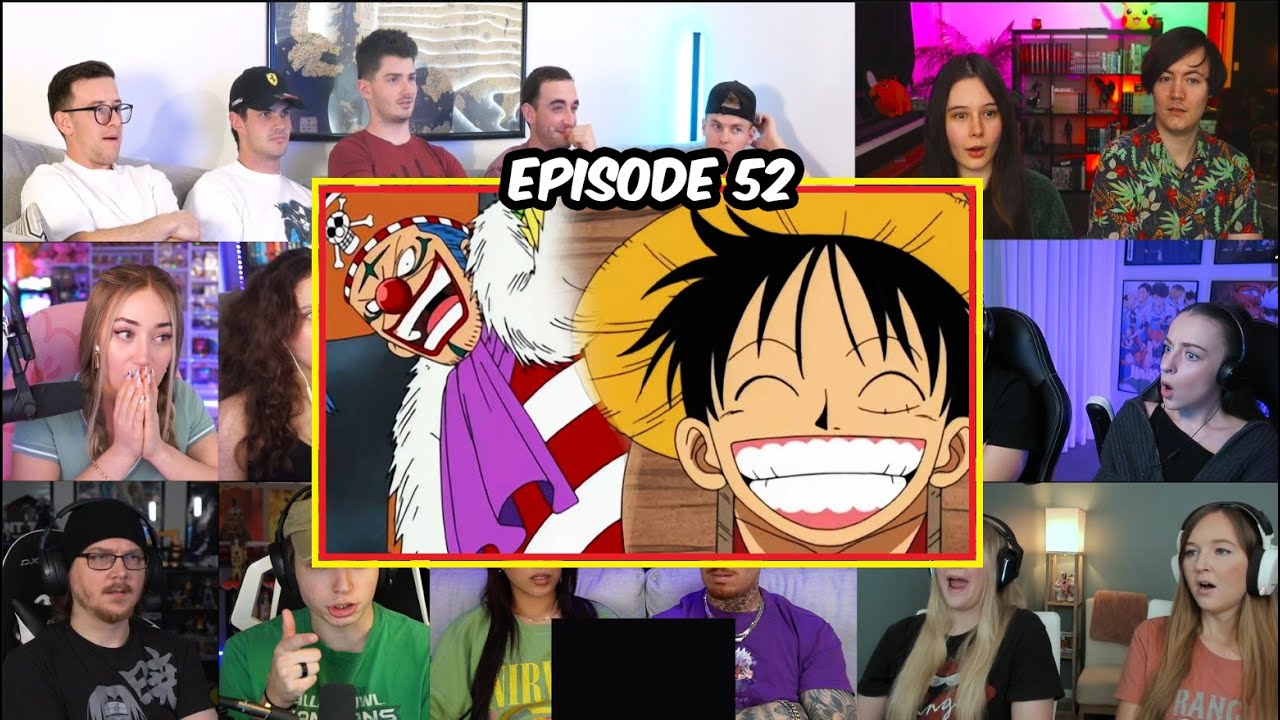 One Piece Episode 52 Reaction Mashup | ワンピース