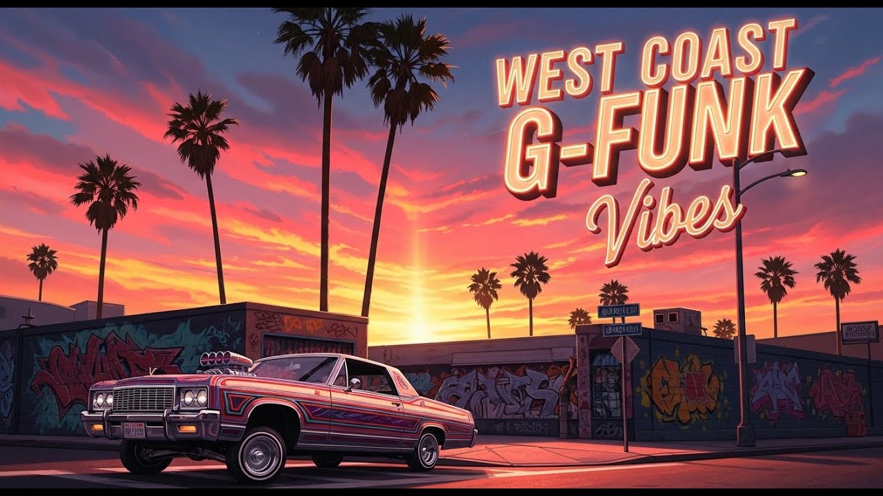 🌇 West Coast G Funk Vibes – Cruisin' Through Sunset Streets