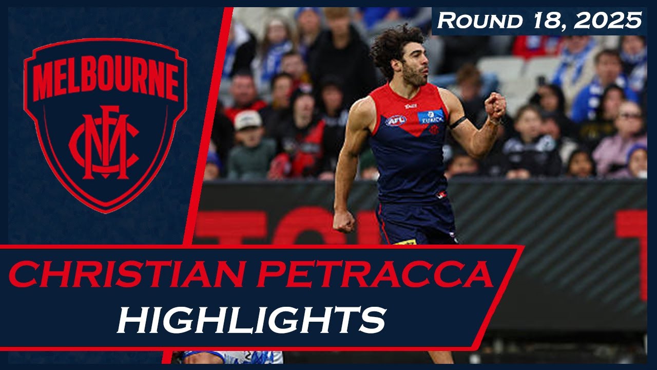 Christian Petracca Highlights | Round 18, 2025
