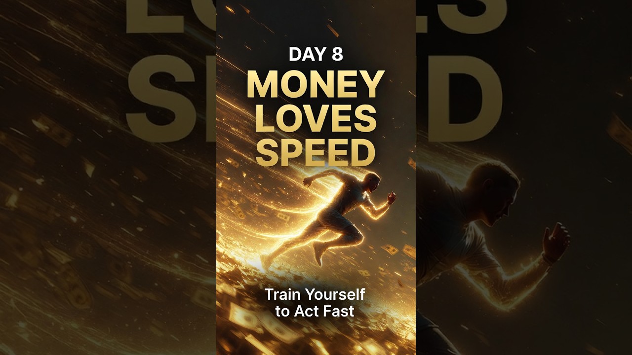 Day 8: Money Loves Speed – Train Yourself to Act Fast & Attract Wealth | 2026 Abundance Reset