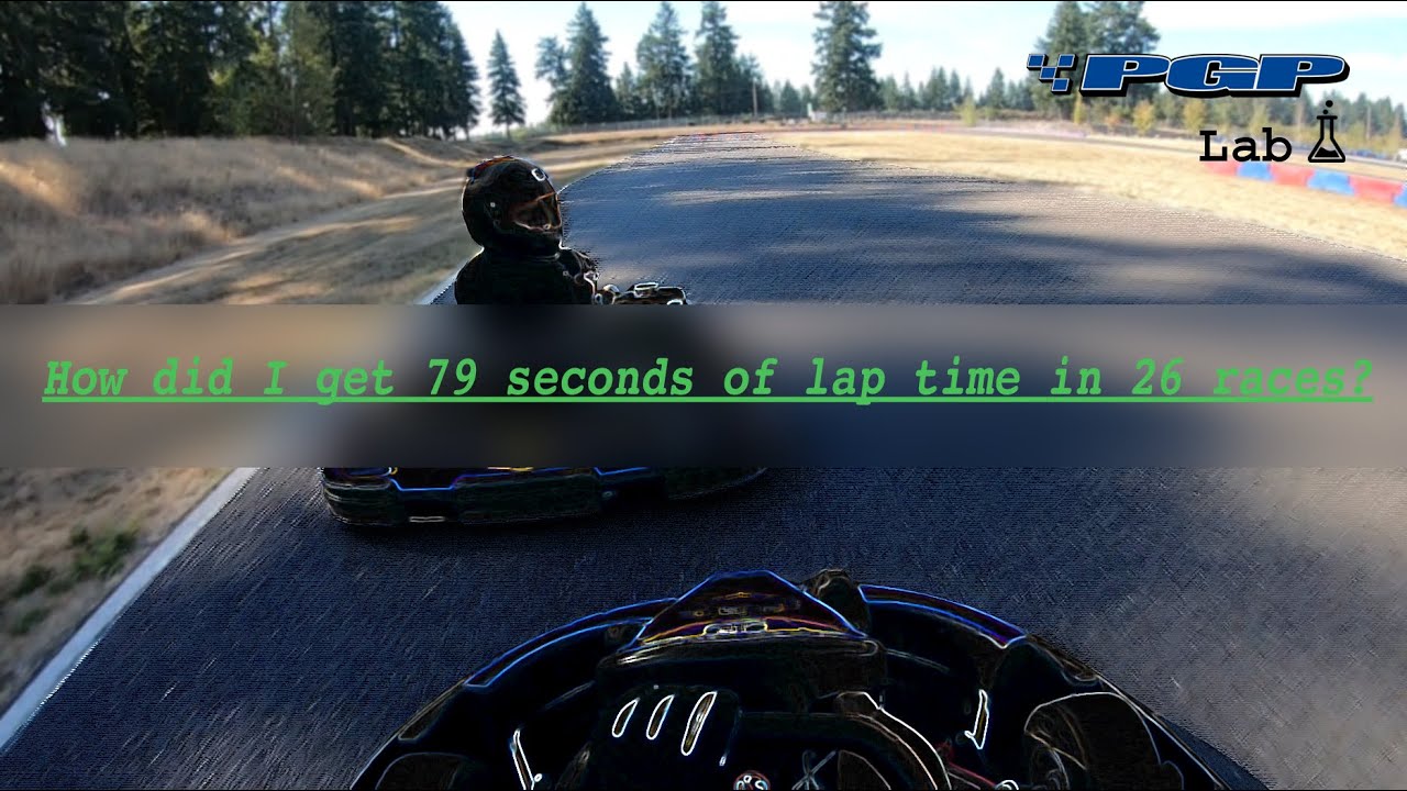 [PGP Lab] How did I get 79 seconds of lap time in 26 races