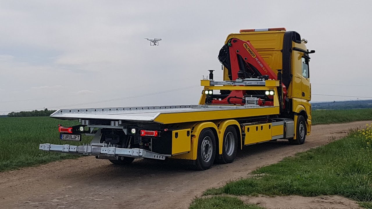 Mercedes Actros Zabudowa Hydrauliczna Eurolift EL 12000 z HDS