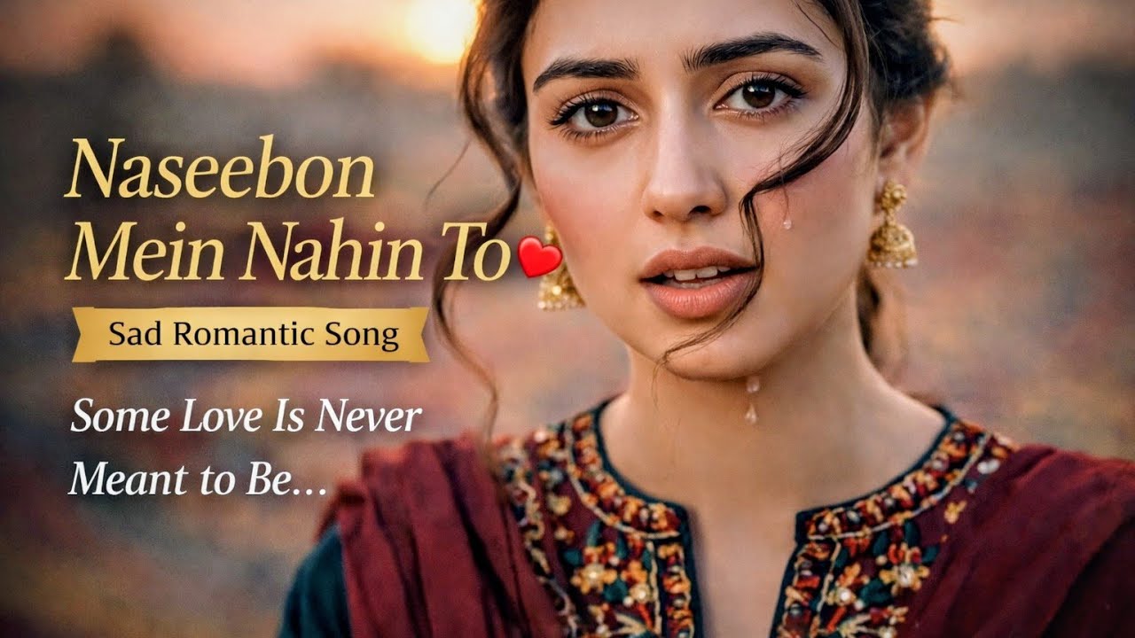Naseebon Mein Nahin To 💔 | Sad Romantic Hindi Song | Love Pain Anthem | Rizwan Khan 