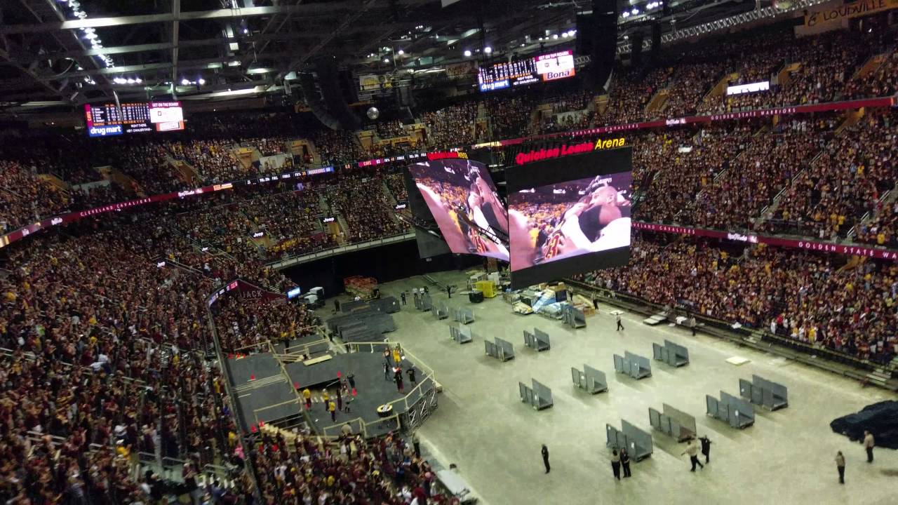 Inside Quicken Loans Arena Cavs Game 7 Finals Win