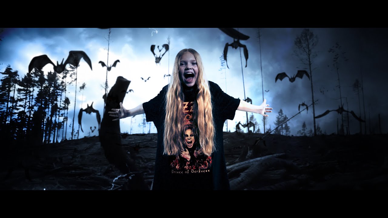 MELISSA MANDY (10 rokov) - Paranoid [Black Sabbath]