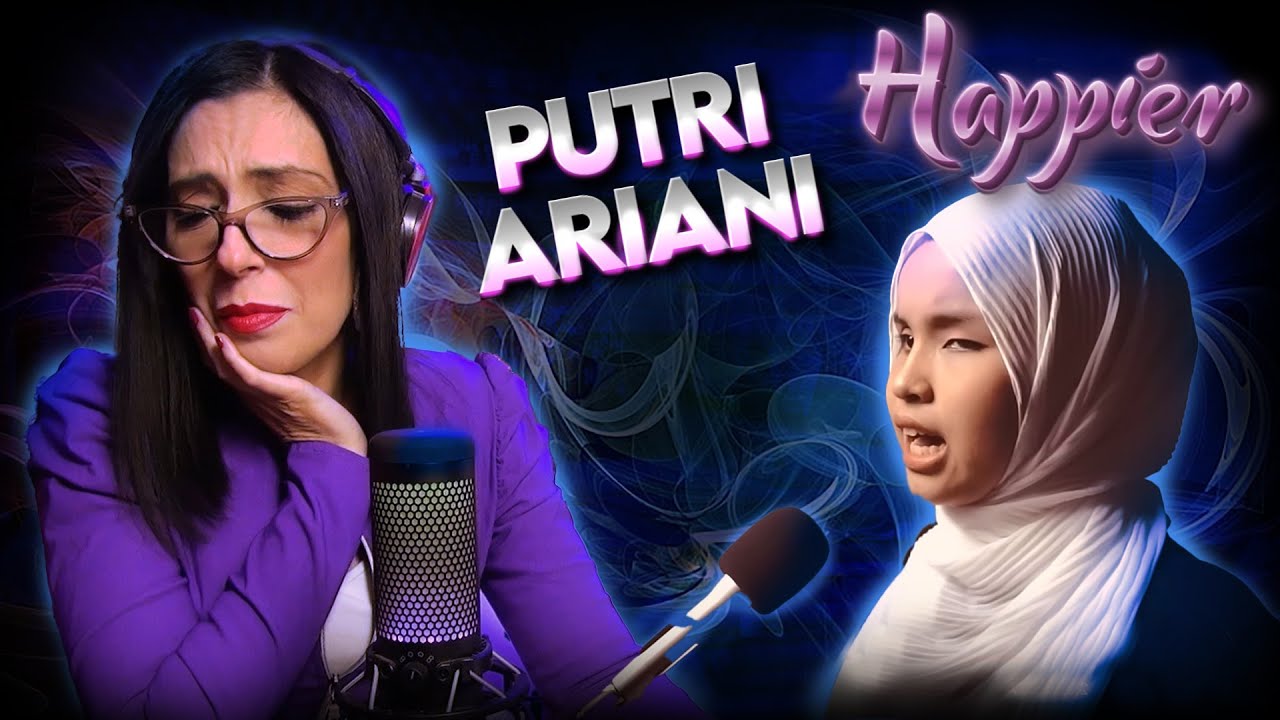 PUTRI ARIANI - Happier - Olivia Rodrigo | ARGENTINA SINGER - REACTION & ANALYSIS