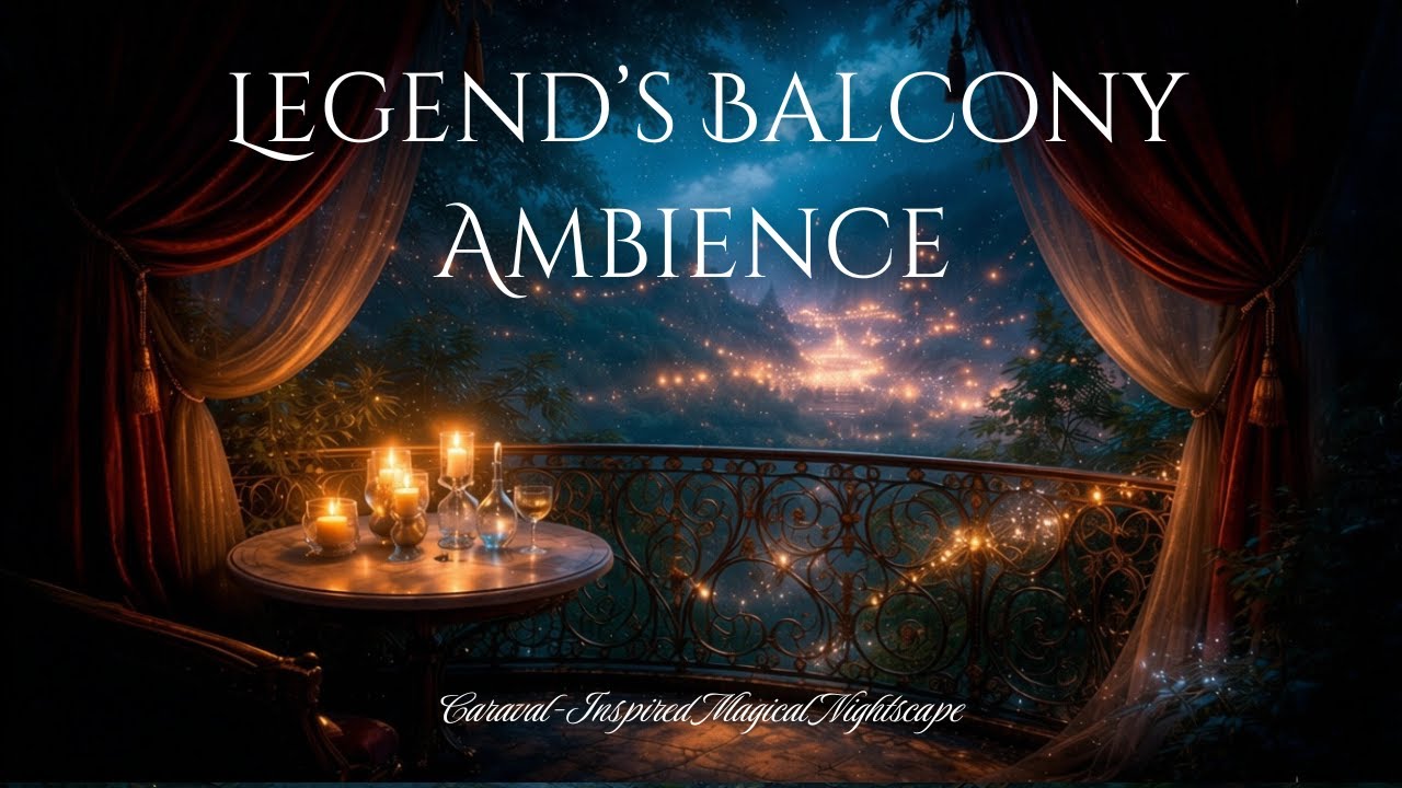 Legend’s Balcony Ambience | Caraval‑Inspired Magical Nightscape