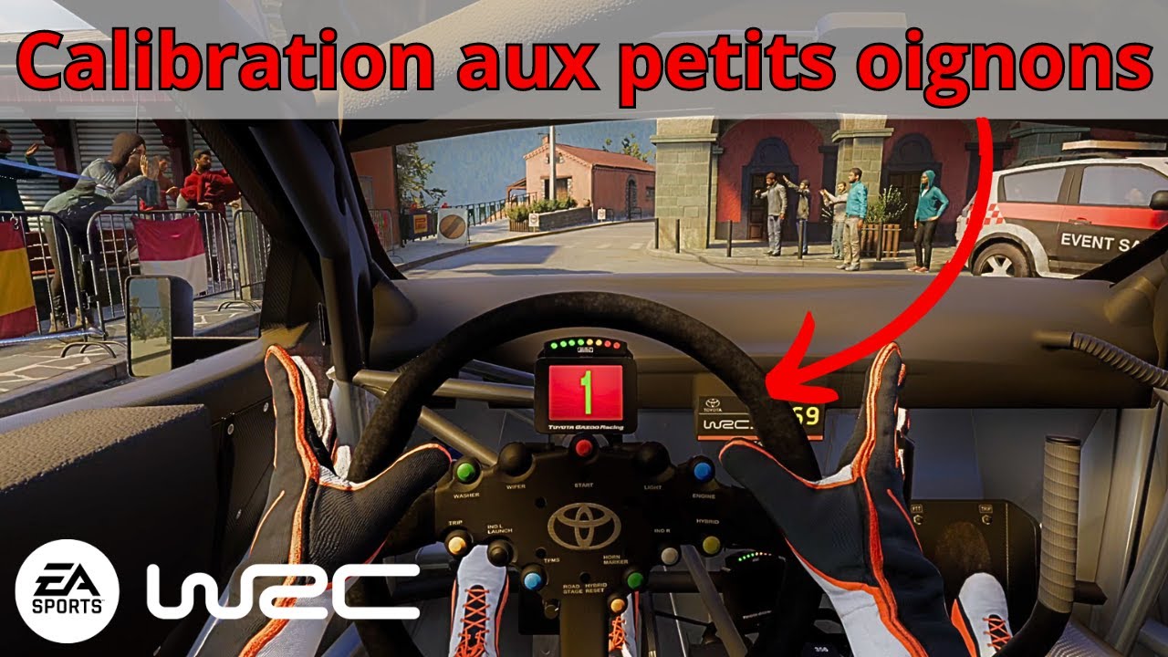EA SPORTS WRC : TUTO pour calibrer / configurer VOTRE volant !