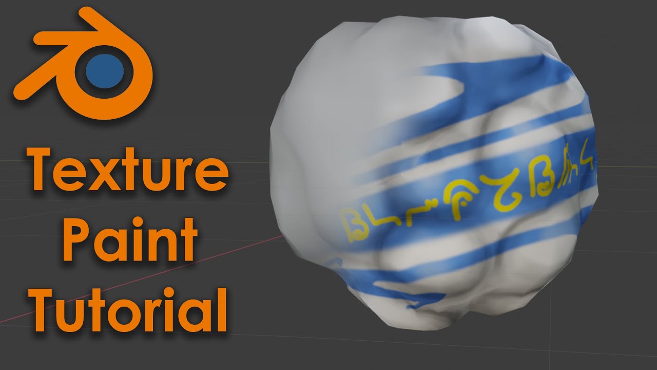 Texture Paint in Blender | Tutorial