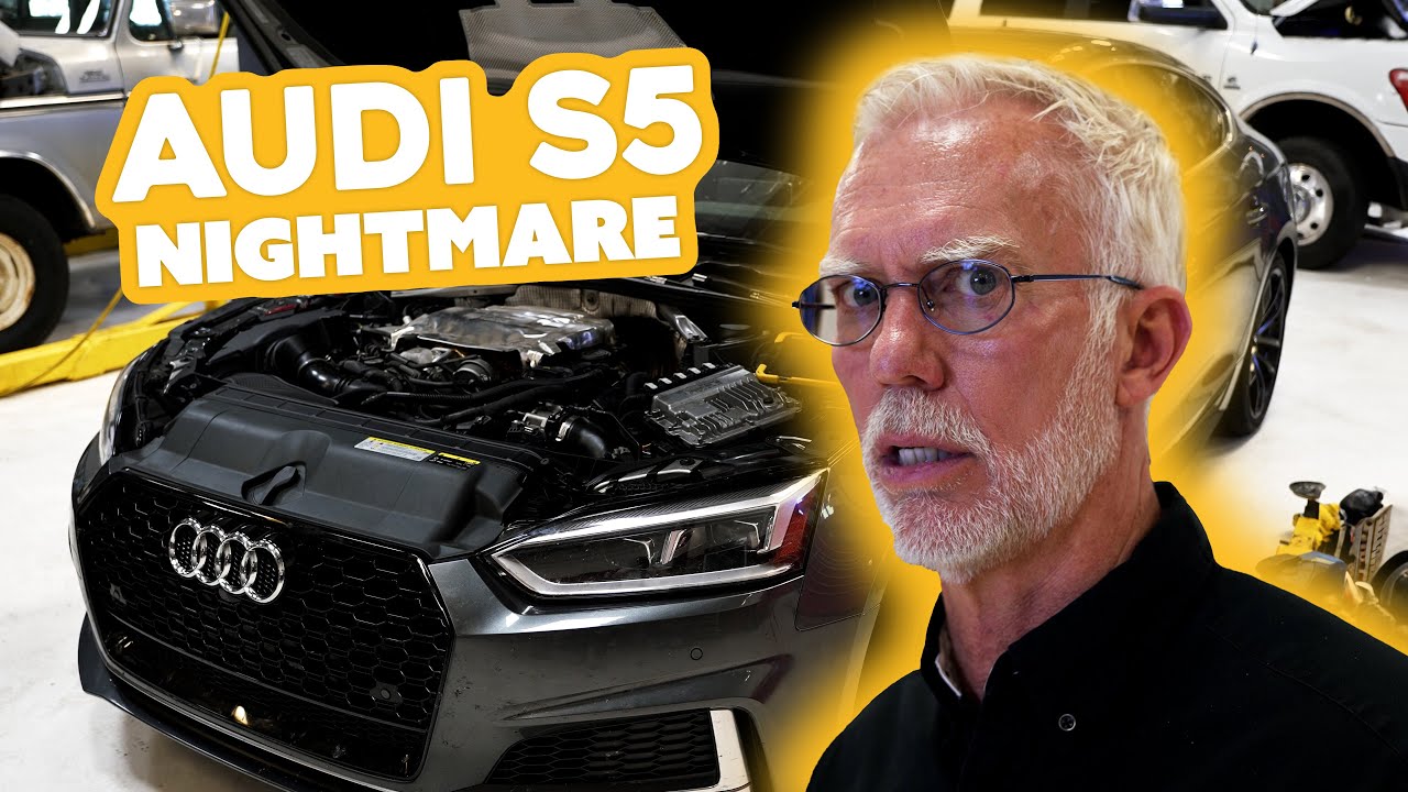 Повреждение поршня двигателя Audi S5