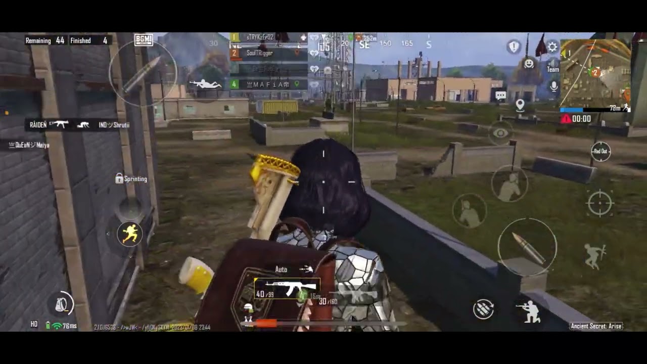 BGMI | ACE Ranked gameplay | IPHONE 13|