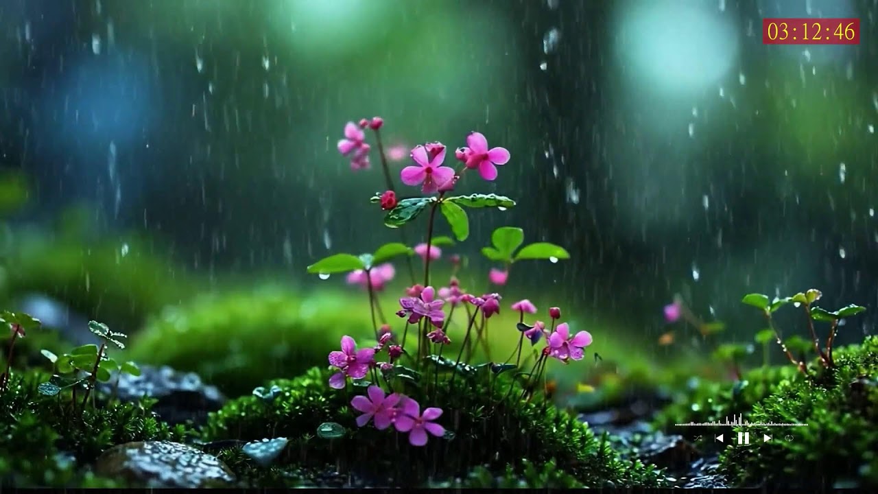 Insomnia Relief with Deep Rain and Thunder Ambience