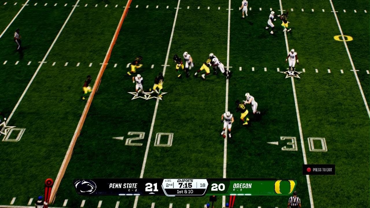 Out EA SPORTS College Football 26