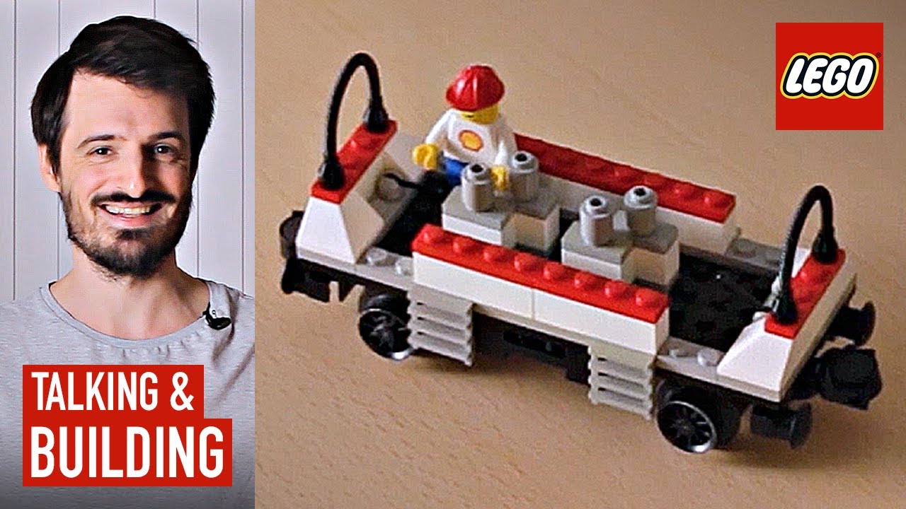 Full Vintage LEGO® Build: the alternative build of 1986 Trains Set 7813 