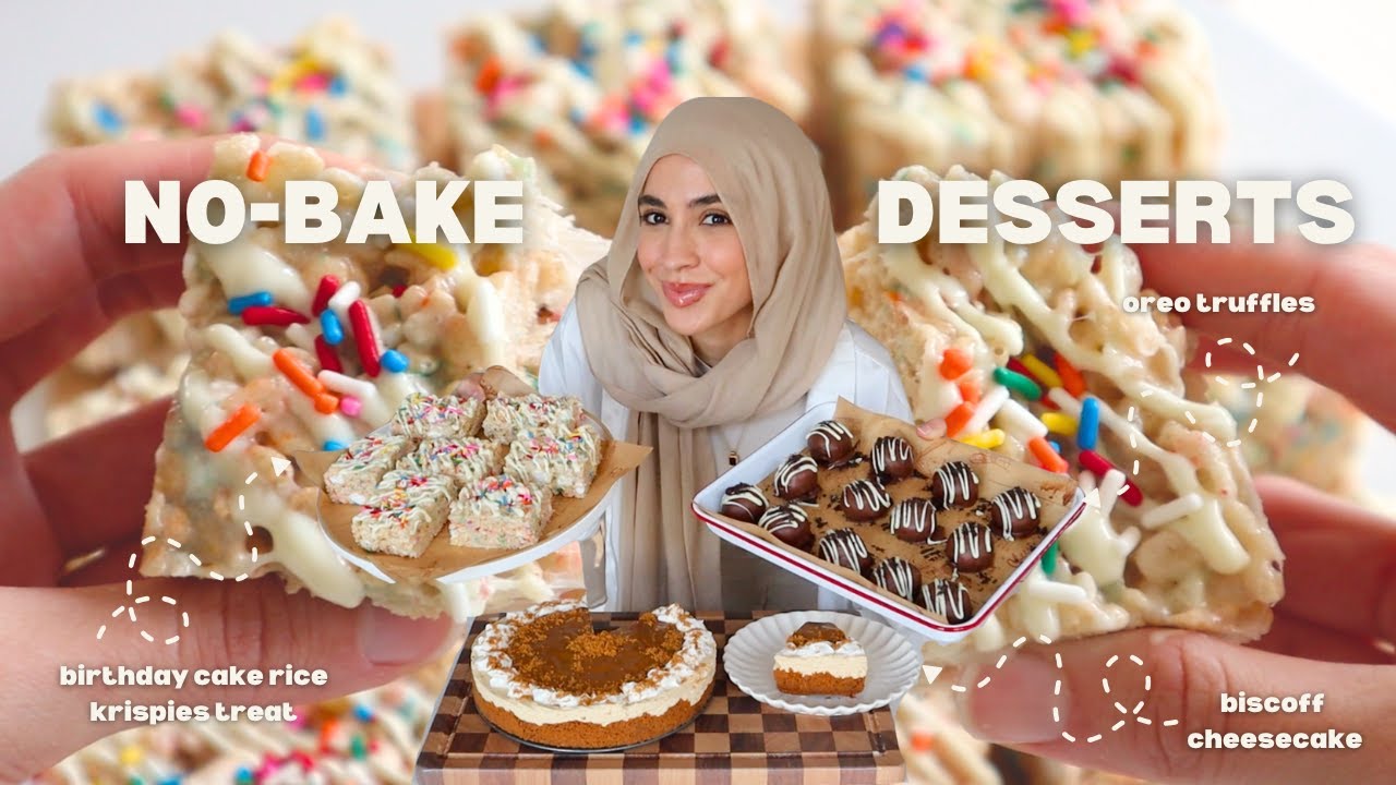3 Easy & Effortless No Bake Desserts Anyone Can Make