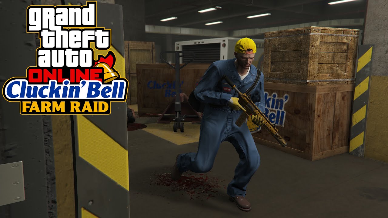 SABOTUJEMY ZAOPATRZENIE KARTELU | GTA ONLINE The Cluckin' Bell Farm Raid #3