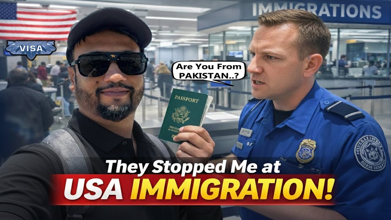 My USA Immigration Experience on Pakistani Passport On B1/B2 VISA 🇵🇰🇺🇸 | What Really Happened!