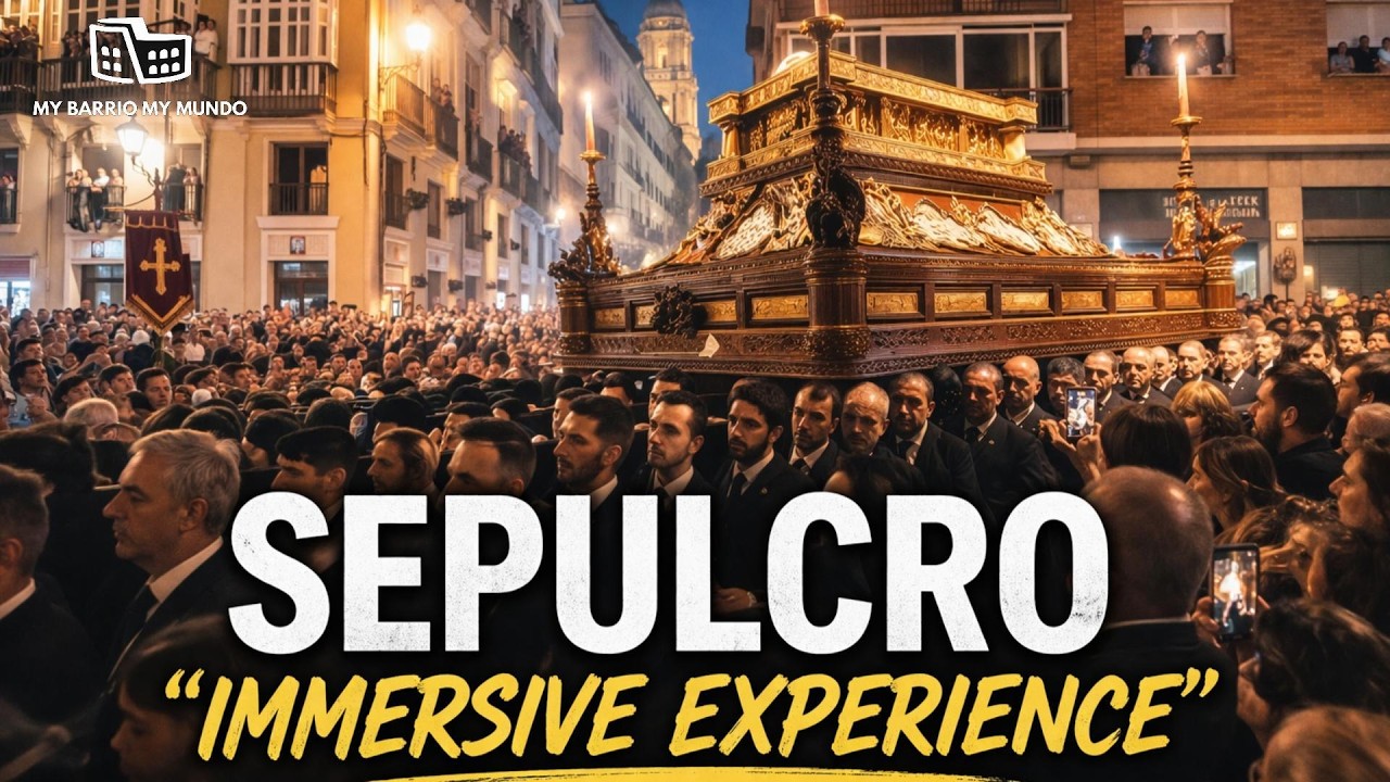 Good Friday in M&aacute;laga 😳 | Immersive Semana Santa (Real Experience with Locals)