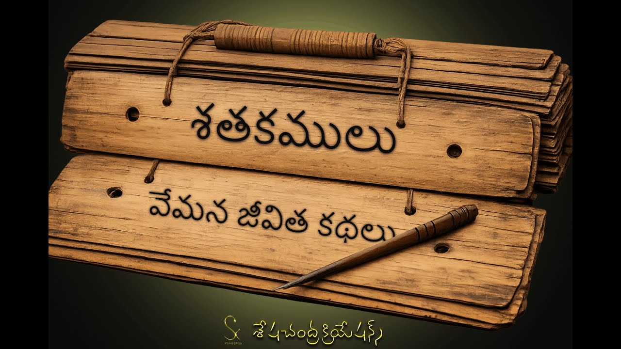 శతకములు వేమన జీవిత కథలు . Satakamulu - Vemana jeevitha kathalu