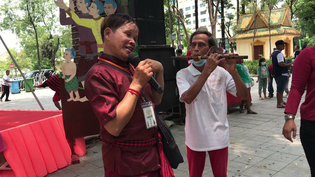 HAPPY KHMER NEW YEAR ACTIVITIES ON 14 APRIL 2022, PHNOM PENH CITY, CAMBODIA