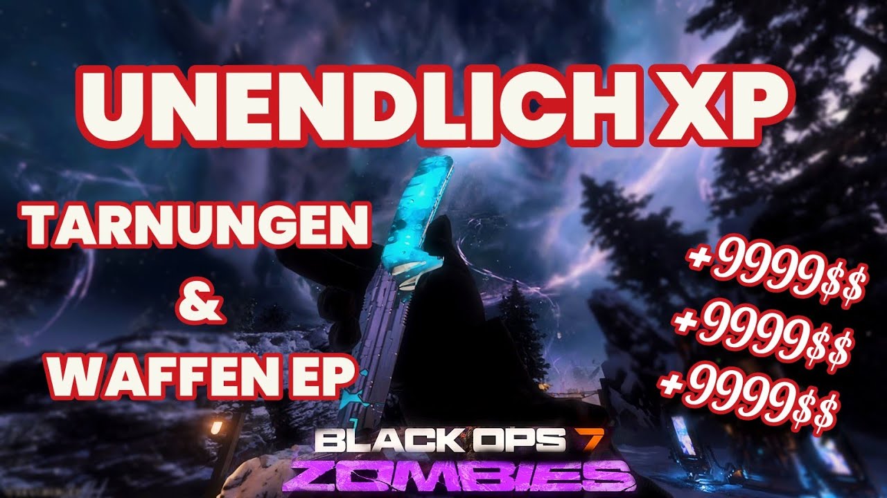 UNENDLICH E$$ENZ, XP & KAUGUMMIS mit dieser METHODE Black Ops7 Zombies deutsch