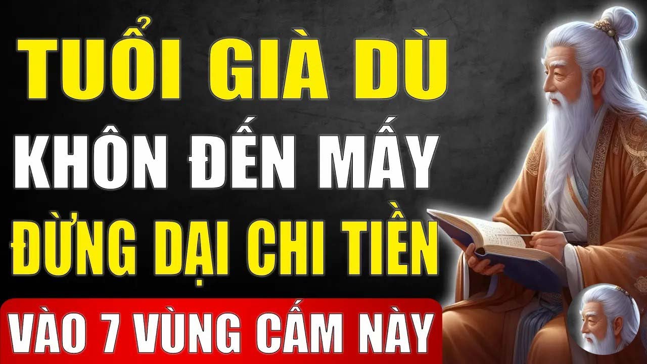 Cổ Nhân Tiết Lộ   Tuổi Già Khôn Mấy Cũng Đừng Chi Tiền Vào 7 'Vùng Cấm' Này