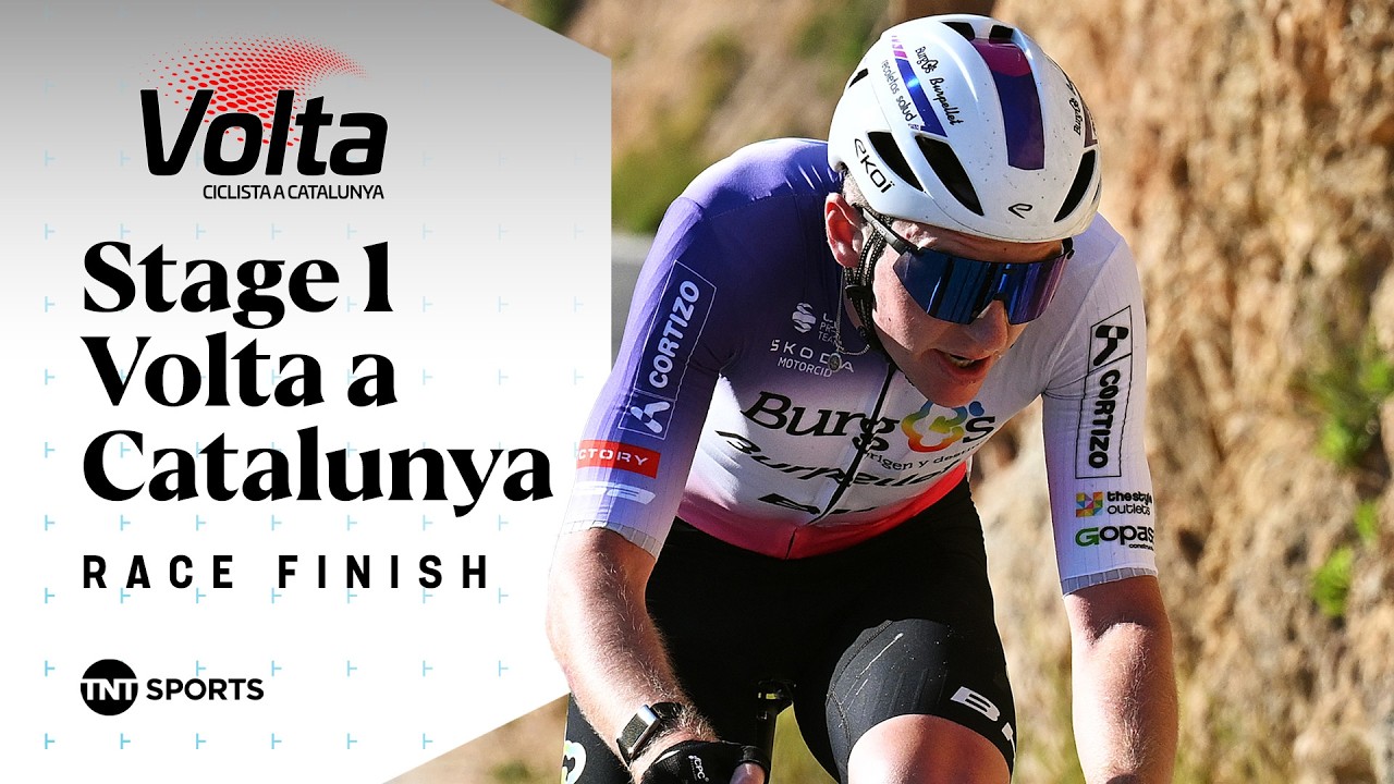 PHOTO FINISH FINALE! 🔥 | Stage 1 Volta Ciclista a Catalunya 2026 Final KM's | TNT Sports Cycling
