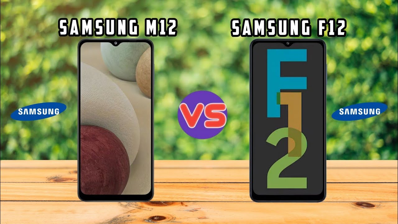 Samsung Galaxy M12 vs Samsung Galaxy F12