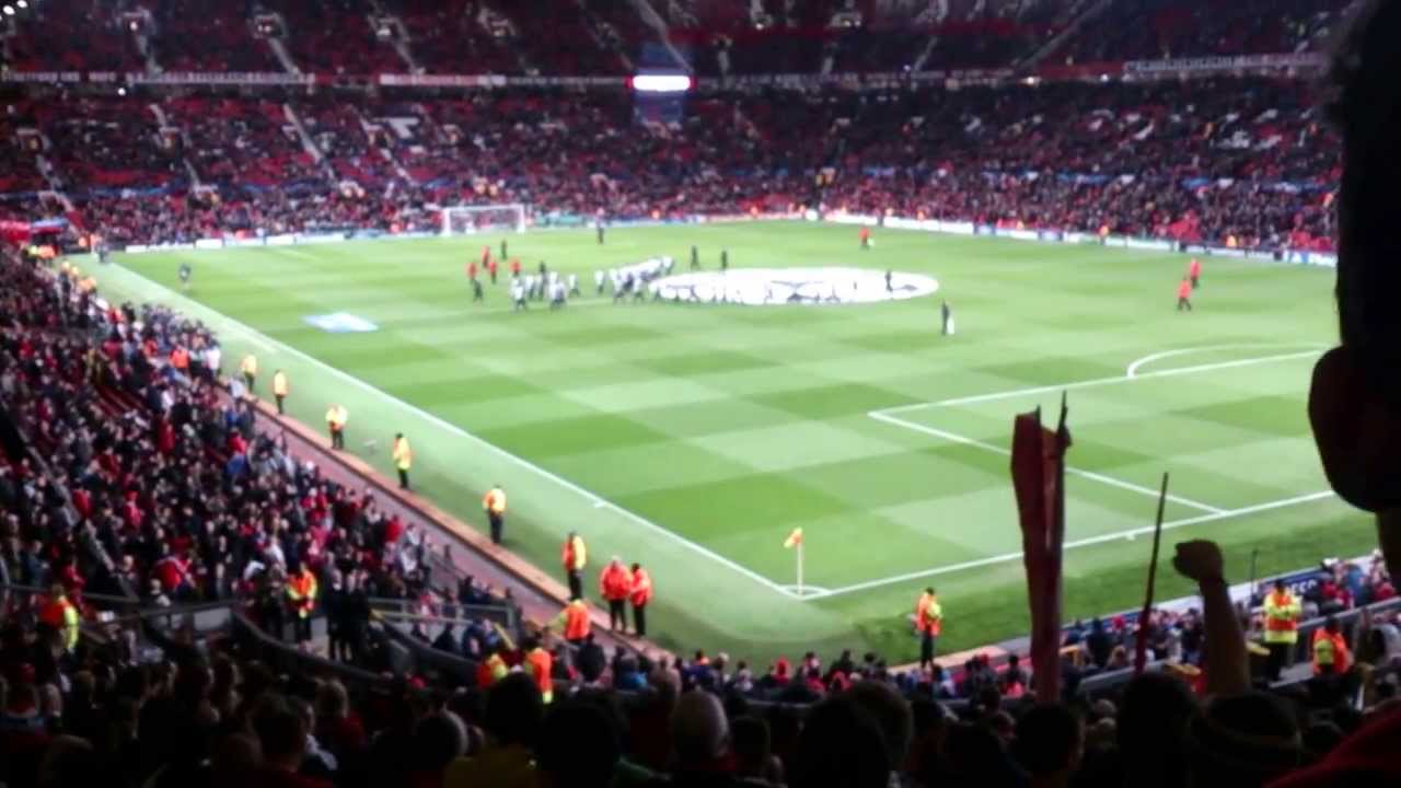 Singing section Old Trafford syngeseksjon