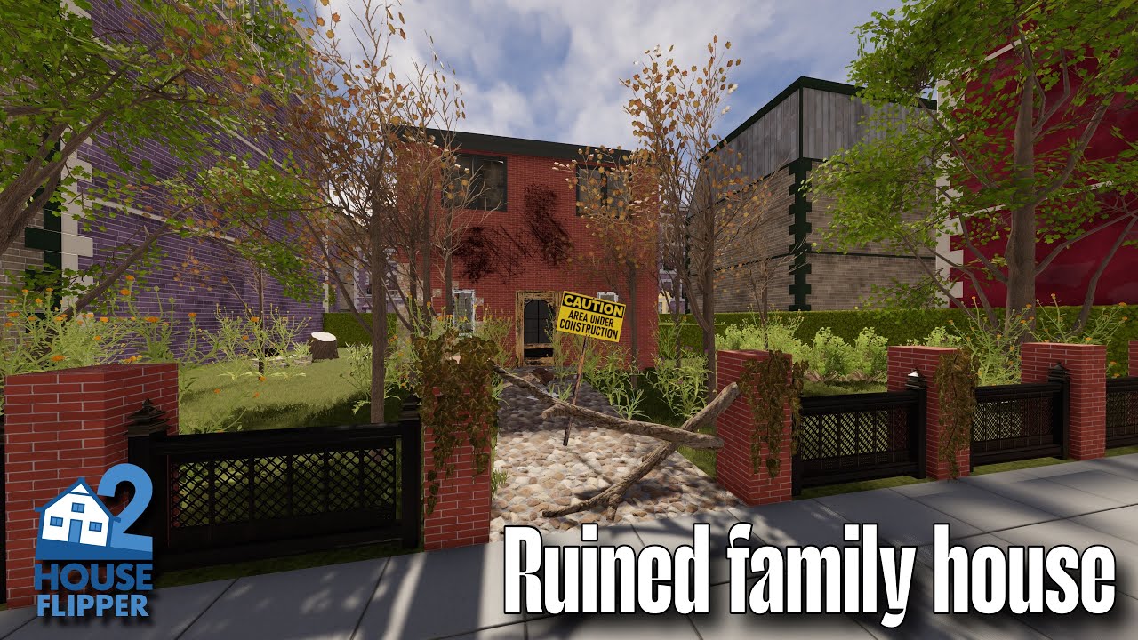House Flipper 2 - Ruined Family House (custom job) 4K | no commentary | PL 