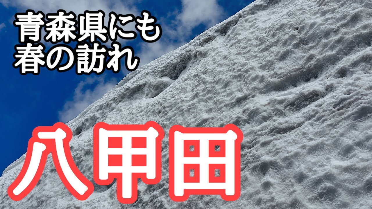 【青森】奥入瀬渓流、十和田湖、八甲田ゴールドライン雪の回廊、蔦温泉、谷地温泉、酸ヶ湯温泉　豪雪地帯にも春の訪れ