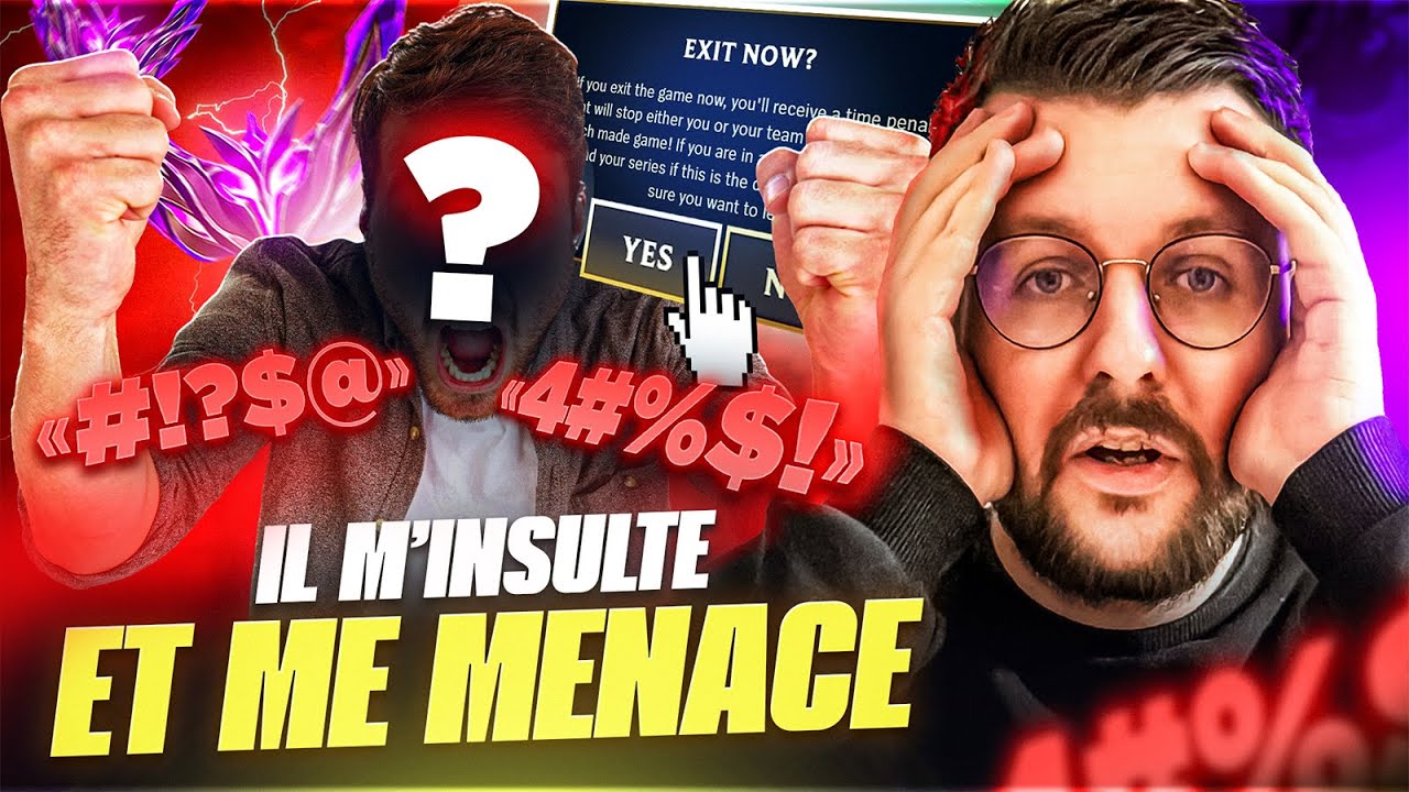 SILVER 900 GAMES IL PENSE ETRE MASTER (Vraiment) ! IL RAGEQUIT LA GAME EN 5 MINUTES ET ME MENACE