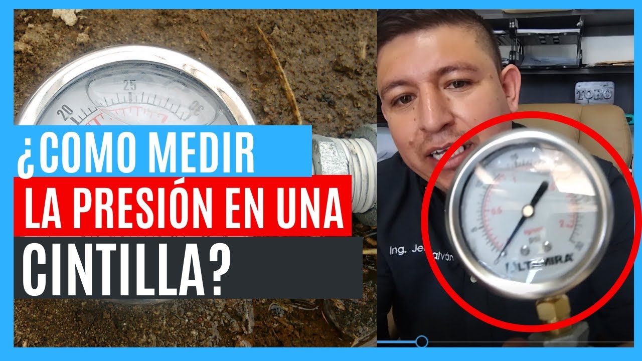 ¿CUAL ES LA PRESIÓN CORRECTA EN UNA CINTILLA DE RIEGO?