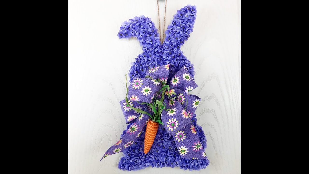 Easter Bunny Craft Door Hanger