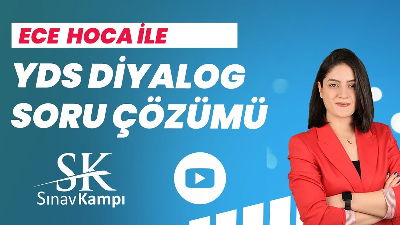 YDS DİYALOG SORU ÇÖZÜMÜ (2023 EKİM YDS) I ECE HOCA